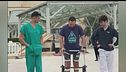 Paralizzato torna a camminare
