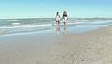 Prove d'estate in spiaggia