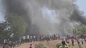 Aereo sulle case, strage in India
