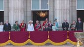 Kate e Charlotte regine al Trooping