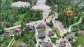 Maltempo, frane e paura in Cadore