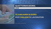 La quattordicesima vale 12 miliardi