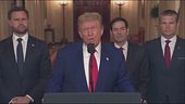 Attacco Usa, l'annuncio di Trump