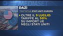 Dazi, Trump spedisce le lettere