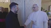 Zelensky dal Papa e da Mattarella