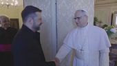 Zelensky dal Papa e da Mattarella