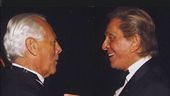 L'omaggio delle star a re Giorgio