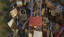 I lucchetti dell'amore al Colosseo