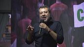 Pontida, il giorno di Salvini