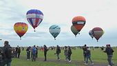 Mongolfiere nel cielo di Piacenza