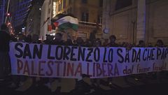 Pro Pal in piazza, blocchi e cortei