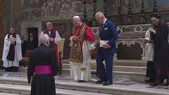 Il Papa e il re insieme per la pace