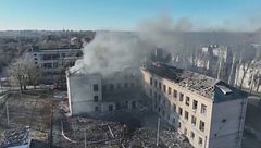 Città ucraine al freddo e al buio