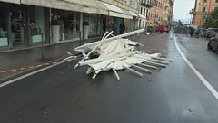 Tromba d'aria, paura a Genova