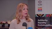 Meloni al G20, il focus sulle crisi