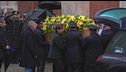 Vanoni, lacrime e note ai funerali