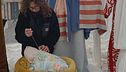 Presepe senza viso, choc a Bruxelles