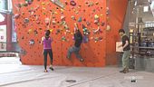 L'arrampicata su parete