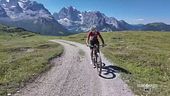In mountain bike sulle Dolomiti del Brenta