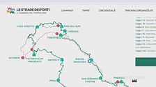 Le strade dei forti, a piedi o in bicicletta