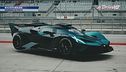 Bugatti Bolide, l'esordio in pista