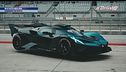 Bugatti Bolide, l'esordio in pista