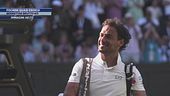 Wimbledon, Fognini quasi eroico