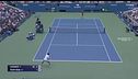 Us Open, tris azzurro