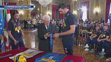 I campioni da Mattarella