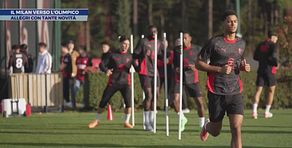 Il Milan verso l'Olimpico con tante novità