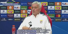 Mou carico per il Napoli