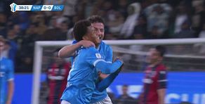 Napoli, Neres on fire