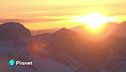 Tramonto ad alta quota