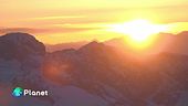 Tramonto ad alta quota