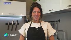 E-Food: risoni con broccolo romanesco, panna acida e pistacchi