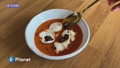 E-Food: vellutata fredda di anguria e pomodori