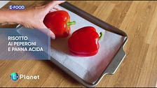E-Food: Risotto ai peperoni e panna acida