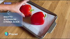 E-Food: Risotto ai peperoni e panna acida
