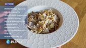 Lasagnette con panna, funghi e noci