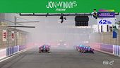 La partenza dell'E-Prix di Jeddah