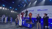 Il podio di E-Prix Jeddah Gara 1