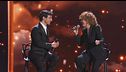 Gianluca Ginoble e Fiorella Mannoia in "Amore che vieni, amore che vai"