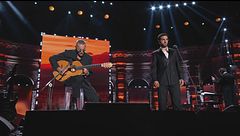 Piero Barone e Alex Britti in "Brucia la terra"