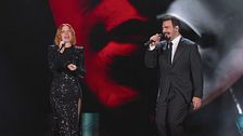 Ignazio Boschetto e Noemi in "L'amore si odia"