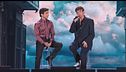 Gianluca Ginobile e Michele Bravi in "Giudizi universali"
