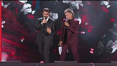 Ignazio Boschetto e Nek in "Se io non avessi te"