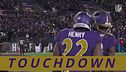 Touchdown dei Baltimore Ravens con Henry