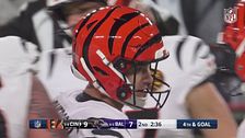 Controsorpasso Cincinnati Bengals: 9-7