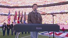 Super Bowl: l'inno americano a Santa Clara
