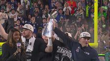 Super Bowl 2026: la premiazione dei Seattle Seahawks